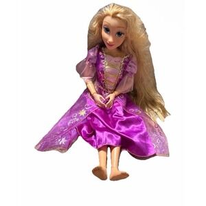 Disney Rapunzel Doll 36" Giant Princess Tangled Purple Dress JAKKS